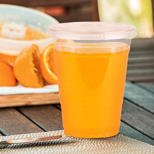 14oz Custom Disposable PET Plastic <b>Cups</b> Lids Single Wall Fruit <b>Cups</b> Beverage Food Printed <b>Cold</b> Coffee Bubble Tea Drinking <b>Cups</b> - Product Image 5