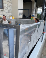 Murs de piscine en acrylique sur mesure, découpe personnalisée, feuilles d'acrylique transparentes durables pour améliorer la vue sous-marine dans la cour