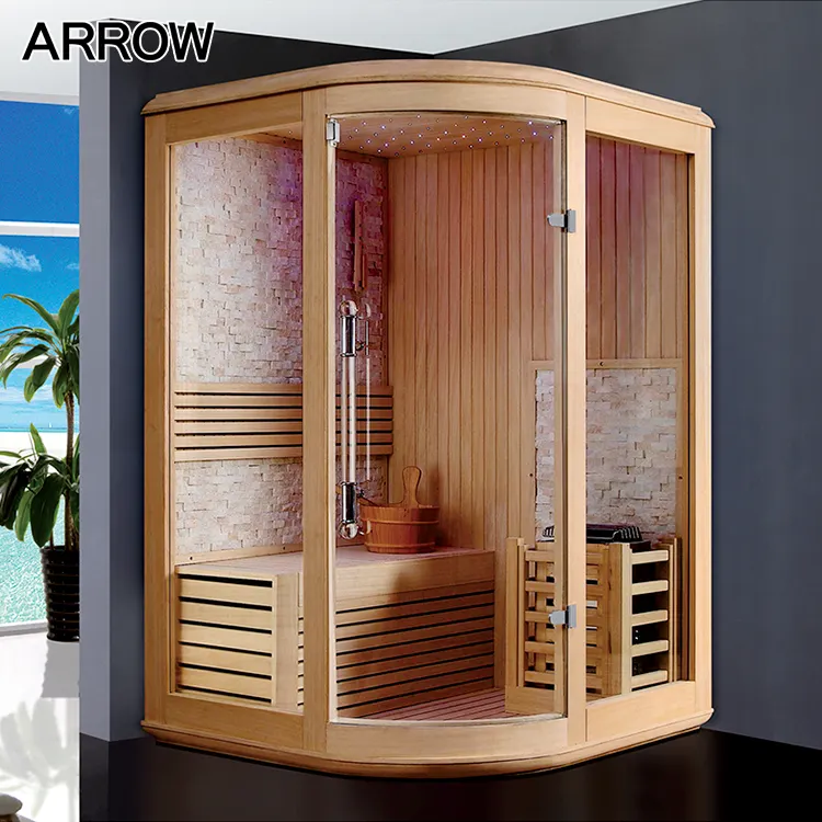 2020 Offre Spéciale haute qualité sauna bain intérieur douche à vapeur sauna