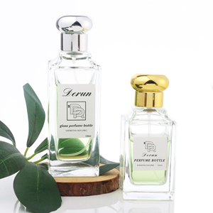 Custom 30ml 50ml 80ml Hot Sale <strong>New</strong> <strong>Design</strong> Luxury square Clear Empty glass spray <strong>perfume</strong> bottle with custom package and box - Product Image 4