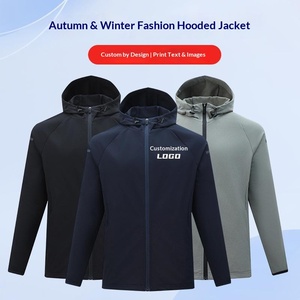 Nieuw herfstuniformjack Heren Dames Klimkleding met capuchon Patchwork Rits Nylon Spandex Volledige mouw Casual sportkleding Wandelen - Product Image 1