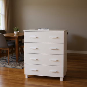 HAMAR Credenza in Legno Massello di Pino 31.1x15.7x40.7 Bianca Design Moderno Minimalista - Product Image 2