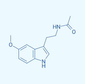 Melatonina en Polvo, Intermedios Agroquímicos, COA 73-31-4, 98% de Pureza, 25g, Marca LAIBOTECH - Product Image 1