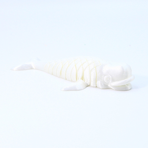 Jouet de baleine Beluga articulé imprimé en 3D, qui brille <span class=keywords><strong>dans</strong></span> le noir, flexible, décor de bureau, objet de collection - Product Image 4