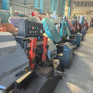 <span class=keywords><strong>Scie</strong></span> à ruban automatique d'occasion GZK4230 avec vis de serrage mécanique à angle réglable pour la découpe de petits tuyaux en acier - Product Image 2