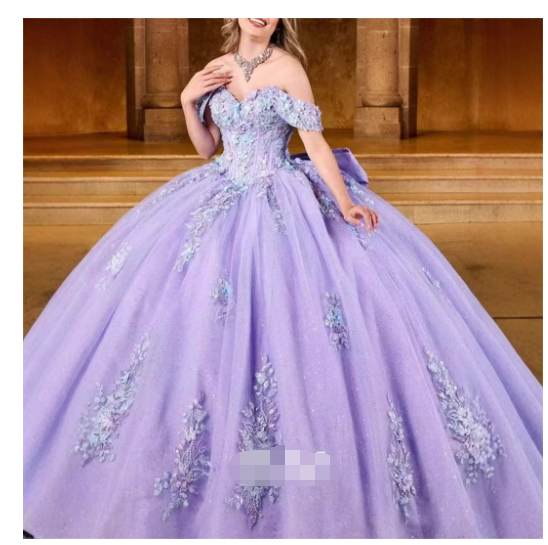 ball gown party evening purple
