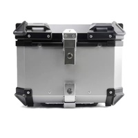 Kotak Samping Motor Grosir 35L, Kotak Atas Motor 45L dari Aluminium Alloy, Kotak Bagasi Perjalanan