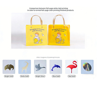 Poignées de sac en PP de tailles variées, poignées en plastique transparentes en vrac, sacs de courses en PP transparents, sacs cadeaux en PP transparents