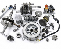 Kit complet de réparation de suspension automobile en alliage d'acier usiné CNC, comprenant amortisseur, biellette de suspension, joint homocinétique et jeu de roulements de roue