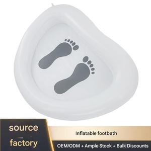 Bassin de bain de pieds gonflable en PVC, bassin de bain de pieds gonflable - Product Image 2