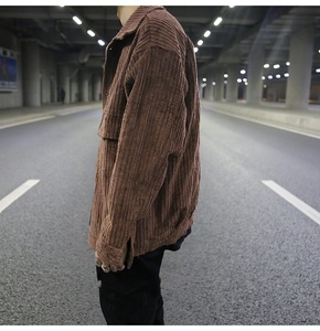 Chaqueta de pana para hombre con etiqueta privada OEM Dropshipping para hombre - Product Image 2