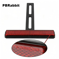 Pegatinas Reflectantes para Motocicleta de Plástico ABS con Certificación E-Mark - Mejoras de Seguridad de Alta Visibilidad para Yamaha/ 108 mm