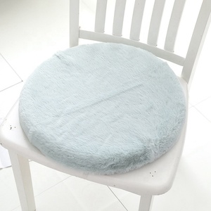 Circular de piel no-Slip asiento de espuma de memoria cojín de sofá decorativo cojín almohada - Product Image 4