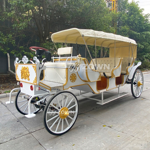 Charrette à Chevaux Européenne à 4 Roues pour Tourisme et Mariages, Couleurs Personnalisables - Product Image 3