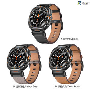 [HIQ] Luxury Enjoy Pretty Men <span class=keywords><strong>Bracelet</strong></span> de remplacement authentique pour Samsung <span class=keywords><strong>Watch</strong></span> <span class=keywords><strong>Ultra</strong></span> 47mm (WB1182T) - Product Image 6