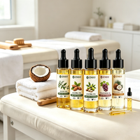 Huile d'olive, d'amande douce, de jojoba, de pépins de raisin et de noix de coco pressée à froid – Huile végétale pour massage, soins de la peau, cheveux, fabrication de savon et beauté DIY