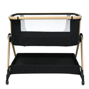Lit cododo bébé à bascule avec grand panier, berceau pour nouveau-né, vente en gros d'usine - Product Image 3