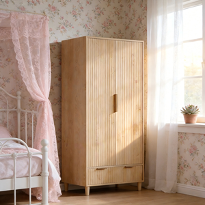 <span class=keywords><strong>Armario</strong></span> de Dormitorio Contemporáneo con 1 Cajón y 1 Estante Abierto, Diseño Ahorrador de Espacio, Independiente, Ecológico, con <span class=keywords><strong>Puertas</strong></span> Corredizas para Sala de Estar - Product Image 4