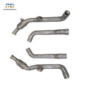 JTLD impianto di scarico ad alte prestazioni Downpipe di scarico per Mercedes E63 AMG E63S W212 M157 5.5 Twin-turbo 2013-2017 2 matic - Product Image 5
