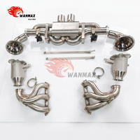 Système d'échappement complet avec collecteurs de course pour Porsche 911 992 GT3 4.0L, kit d'échappement Catback en acier inoxydable haute performance