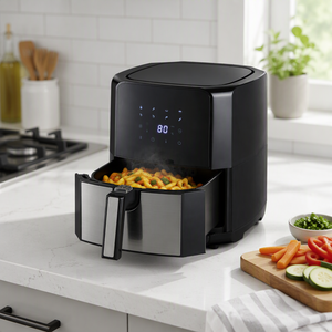 Freidora de Aire sin Aceite de Gran Capacidad 5.5L para Uso Doméstico - Product Image 4