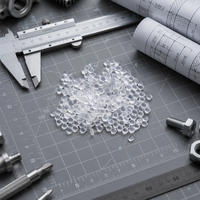 Granulés de résine PCTFE vierge pour moulage et extrusion, matière première fluoroplastique résistante aux basses températures
