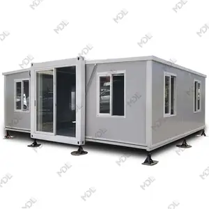 Geprefabriceerde Gebouwen Prefab Modulaire Huizen Moderne Opvouwbare Uitbreidbare Container Casas Huis 20ft 40 Pre Fab Woningen