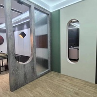 Meilleure Vente : Panneau Mural Moderne Léger en Cristal de Carbone, Design Géométrique Floral - Installation Facile pour Villa, Chambre et Bâtiment