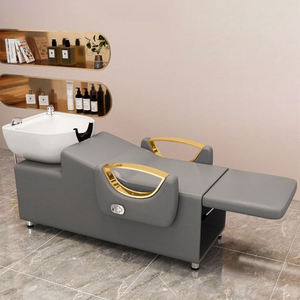 เตียงสระผมพร้อมอ่างสระผมสำหรับร้านทำผม K Hair Washing Station - Product Image 2