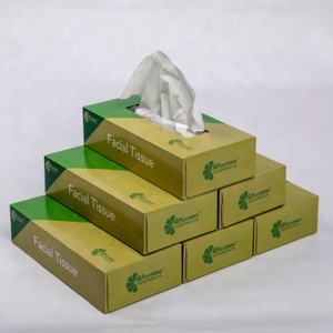 Customized 2-Ply Pocket <b>Tissue</b> Packaging Virgin Pulp Natural <b>Facial</b> <b>Tissues</b> Premium Quality for Sensitive Skin Box Style - Product Image 2