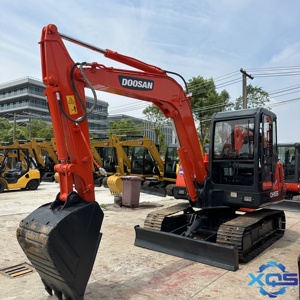 5,5 toneladas usado DOOSAN DH55 95% nuevo Original con EPA CE agrícola usado 5,5 toneladas excavadora Doosan55 excavadora de segunda mano - Product Image 3