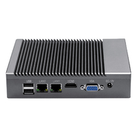 Ordenador Industrial HDM1, USB, VGA, LAN, puerto paralelo serial, i3, i5, i7, minipc industrial sin ventilador, x86