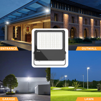 Projecteur LED haute luminosité 200W 300W pour stades sportifs, terrains de football, terrains de tennis - IP66 étanche, en aluminium, certifié ETL
