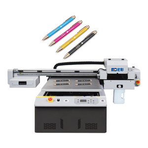 เครื่องพิมพ์ A1 UV ขนาด<span class=keywords><strong>เล็ก</strong></span>6090/9060/60*90ซม. สำหรับขวดลูกกอล์ฟเ<span class=keywords><strong>ค</strong></span>สมือถือปากกา