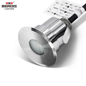 9-36V apto para batería Honey Comb 1W 3W 12V Luz <span class=keywords><strong>de</strong></span> acero inoxidable 24V 38mm exterior LED impermeable foco <span class=keywords><strong>de</strong></span> voltaje constante - Product Image 2