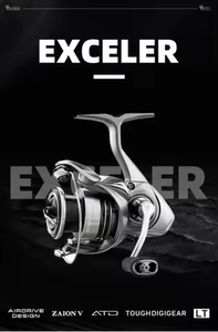 Carrete de Pesca Giratorio <span class=keywords><strong>EXCELER</strong></span> LT 2023 para Mano Izquierda, Relación de Engranajes 5.3:1, Cuerpo Ligero de Aleación de Magnesio para Pesca en Ríos, Arroyos y Lagos - Product Image 3