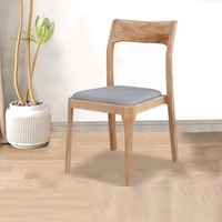 Chaise de salle à manger moderne du milieu du siècle en chêne blanc, en bois massif, en similicuir, pivotante, empilable, pour la maison, le bar, la salle de sport, le bureau à domicile, le restaurant, le parc