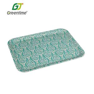 Conception Personnalisée économique De Style <span class=keywords><strong>Campagnard</strong></span> En Fiber De Bambou Plateaux Avec Bord Mince - Product Image 5