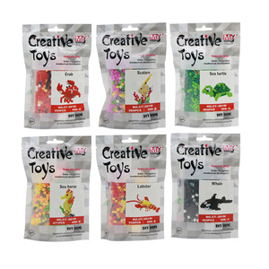 <span class=keywords><strong>Perles</strong></span> à fusionner, kits de <span class=keywords><strong>perles</strong></span> à repasser, série 3D Monde sous-marin, vie marine, bricolage éducatif et artisanat créatif pour enfants, développement de la motricité fine - Product Image 6