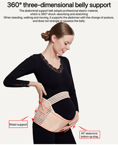 Tính Năng Đàn Hồi Nhỏ Cộng Với Kích Thước Mang Thai Bụng Hỗ Trợ Ban Nhạc Đai Thai Sản Cho Bảo Vệ Nhà Máy Giá - Product Image 3