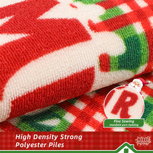 Ensemble <span class=keywords><strong>de</strong></span> <span class=keywords><strong>tapis</strong></span> <span class=keywords><strong>de</strong></span> <span class=keywords><strong>cuisine</strong></span> décoratifs <span class=keywords><strong>de</strong></span> Noël, 2 pièces, antidérapants, lavables, <span class=keywords><strong>tapis</strong></span> <span class=keywords><strong>de</strong></span> <span class=keywords><strong>cuisine</strong></span> d'hiver - Product Image 2