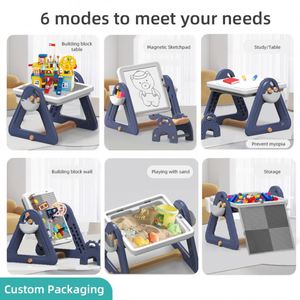 Pizarra Plegable Zhorya para Pintar y Escribir, Pizarra Magnética con Soporte para Niños, Juguetes de Dibujo - Product Image 3