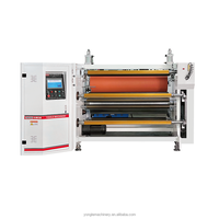 Machine de stratification et de refente à chaud YL-407 pour film conducteur TPU PET et ruban adhésif 30KW puissance 0-80 M/Min vitesse