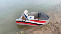 2025 Bateau Jet Électrique Tendance, Jet Ski Go-Kart Gonflable Nouveau, E-Boat pour le Surf et les Installations de Loisirs Nautiques