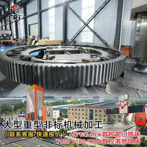 Los Fabricantes de Maquinaria de Luoyang Ofrecen Anillos de Engranaje para Hornos Rotatorios Grandes y No Estándar - Product Image 3