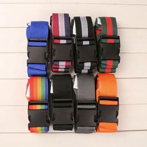 Sangles de bagages aux couleurs vives, ceintures de valise avec boucle à dégagement rapide, sac de voyage réglable, cadeau promotionnel - Product Image 1
