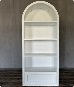 Tùy chỉnh cổ điển rắn gỗ mỹ ánh sáng sang trọng cong tủ trưng bày trẻ em hiện đại của Tủ sách cho phòng khách - Product Image 3