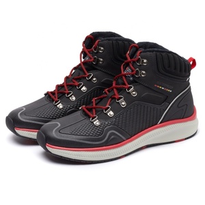 Wholesale Custom Men's TPU+Leather Waterproof <b>Light</b> Weight Slip Resistant Walking Boots Outdoor Winter Sneakers - Product Image 6