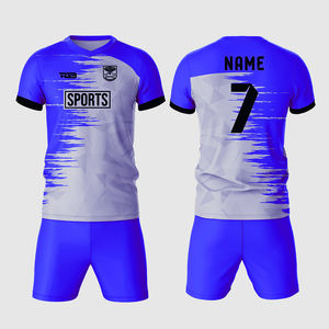 Vente en gros d'équipement de football OEM pour femmes adultes kits de football à col en V avec nouveau <span class=keywords><strong>maillot</strong></span> de sport vêtements d'entraînement à la coupe automatisée - Product Image 3