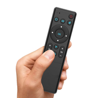 Dernier modèle M5 Air Mouse BLE 5.2 Télécommande avec apprentissage IR pour PC Android TV Box avec logo personnalisé disponible